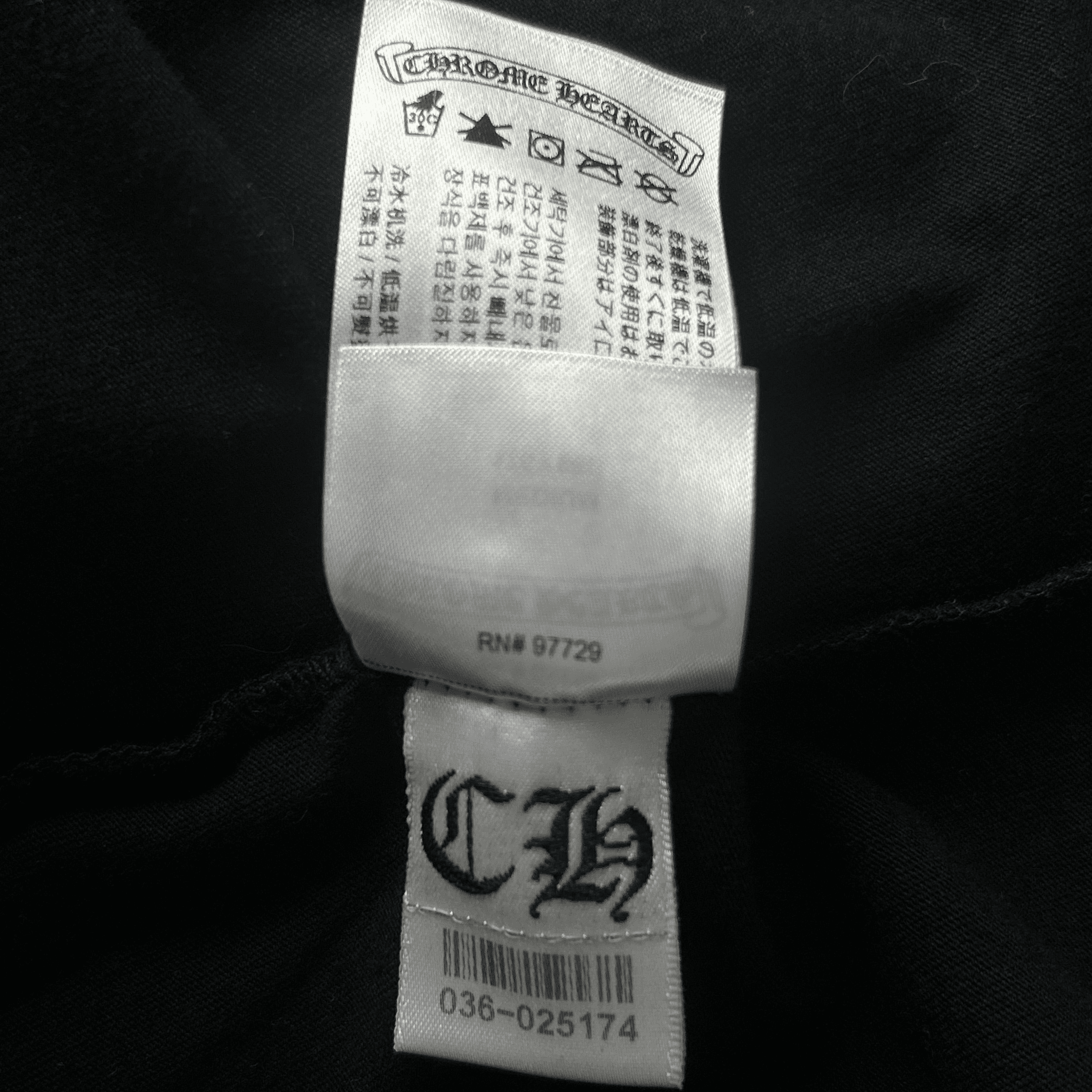 Chrome Hearts Black & Yellow Neck Logo Longsleeve T-Shirt - Morely TrendsChrome Hearts Type here:)