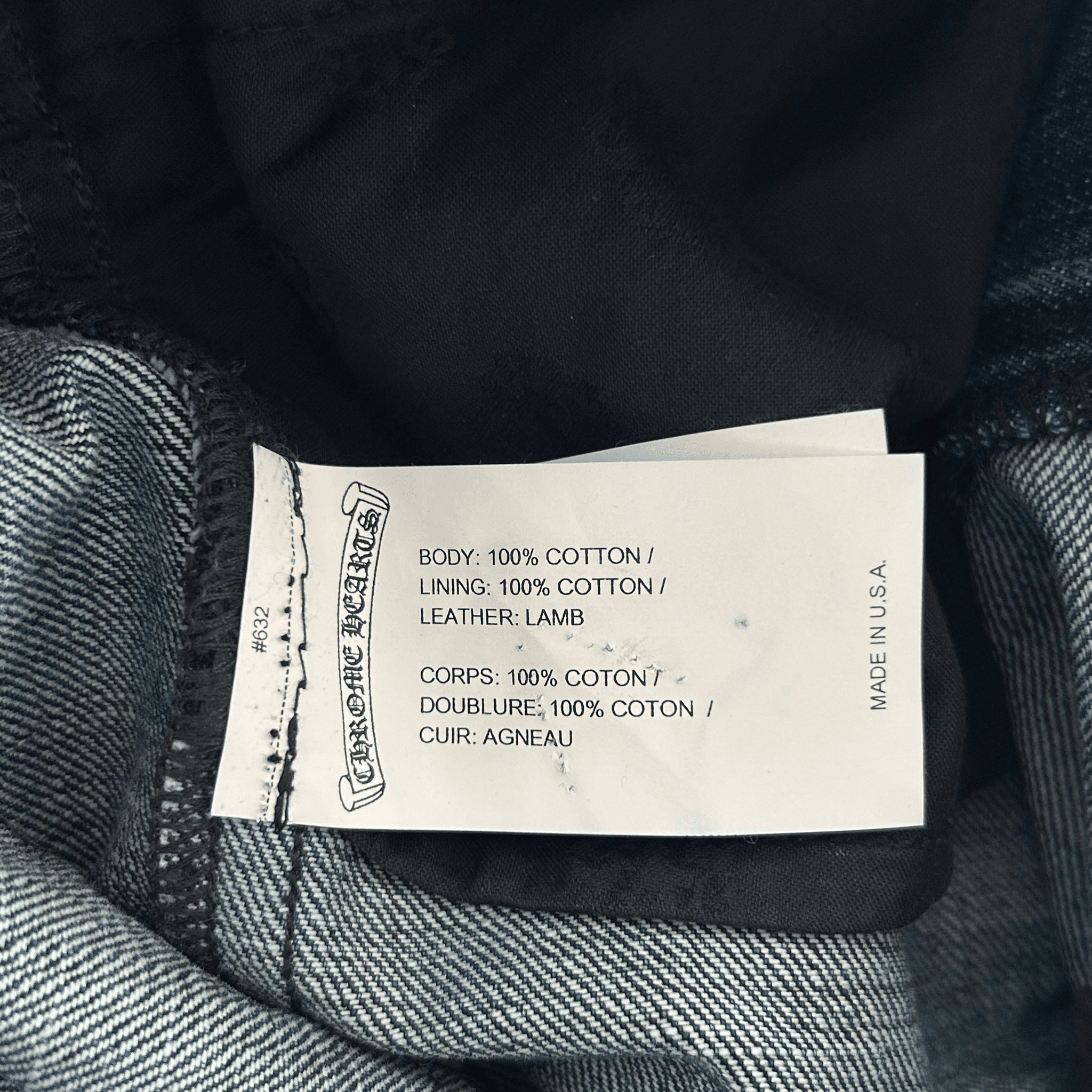 Chrome Hearts Blue & Black Cross Patch Denim Shorts - Morely TrendsChrome Hearts Type here:)