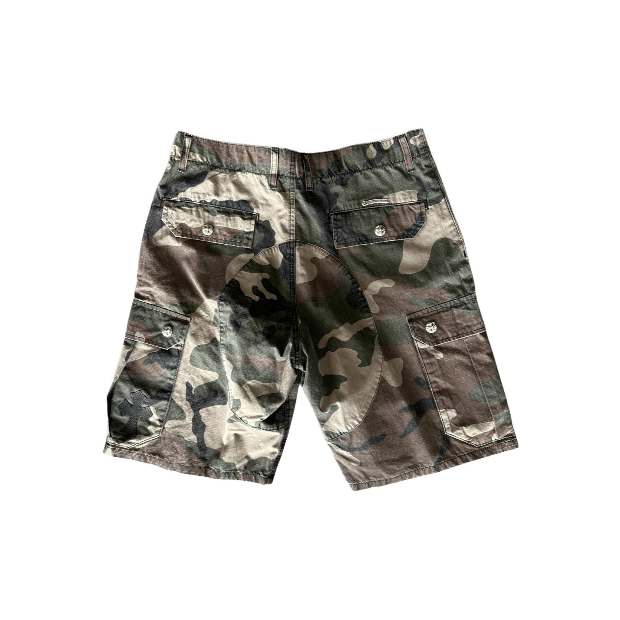 Chrome Hearts Camouflage Cross Patch Cargo Shorts - Morely TrendsChrome Hearts Type here:)