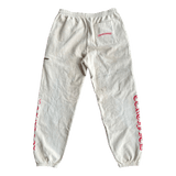 Chrome Hearts Drake Cream & Pink Certified Chrome Cross Logo Sweatpants - Morely TrendsChrome Hearts Type here:)