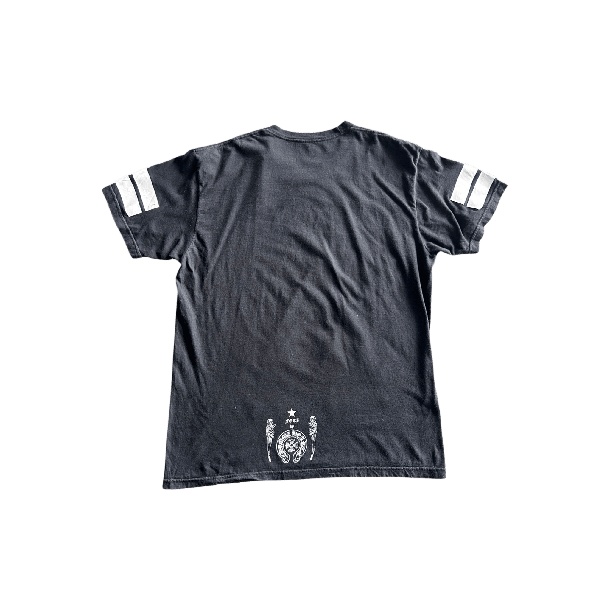 Chrome Hearts Foti Black & White Deer Logo T-Shirt - Morely TrendsChrome Hearts Type here:)