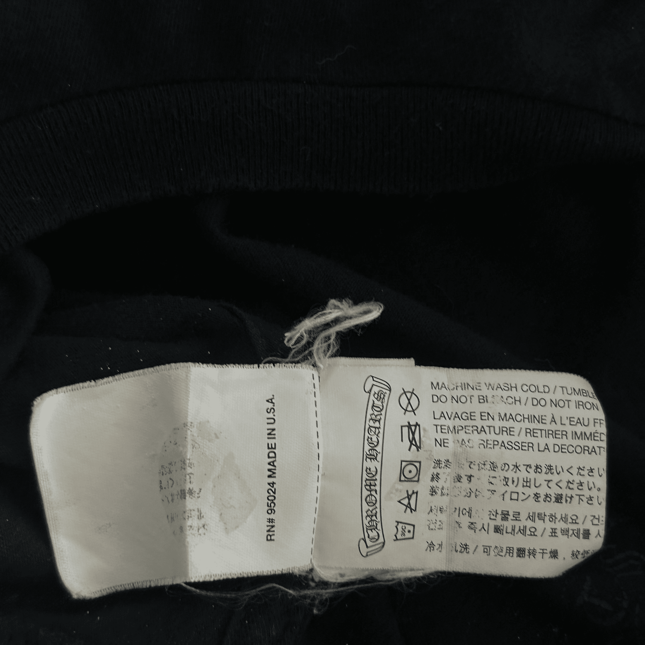 Chrome Hearts Foti Black & White Deer Logo T-Shirt - Morely TrendsChrome Hearts Type here:)