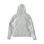 Chrome Hearts Grey & Black Embroidered Cashmere Zip Up Hoodie - Morely TrendsChrome Hearts Type here:)