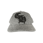 Chrome Hearts Grey & Black Leather CH Logo Wool Hat - Morely TrendsChrome Hearts Type here:)