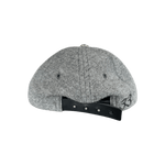 Chrome Hearts Grey & Black Leather CH Logo Wool Hat - Morely TrendsChrome Hearts Type here:)