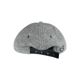 Chrome Hearts Grey & Black Leather CH Logo Wool Hat - Morely TrendsChrome Hearts Type here:)