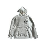 Chrome Hearts Grey & Black Triple Cross CH Logo Embroidered Hoodie - Morely TrendsChrome Hearts Type here:)