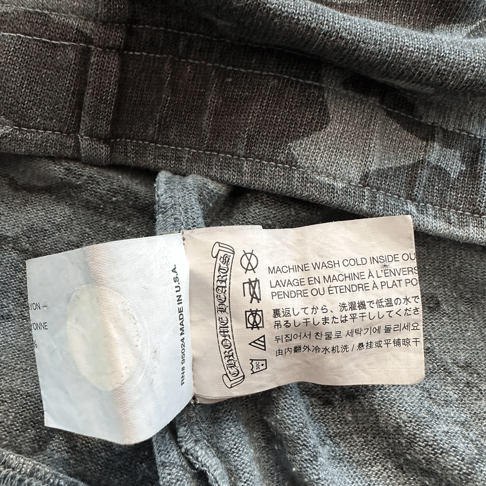 Chrome Hearts Grey Camouflage Women's Sweatpants - Morely TrendsChrome Hearts Type here:)