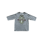 Chrome Hearts Grey & Multicolor Dagger Logo Women's T-Shirt - Morely TrendsChrome Hearts Type here:)