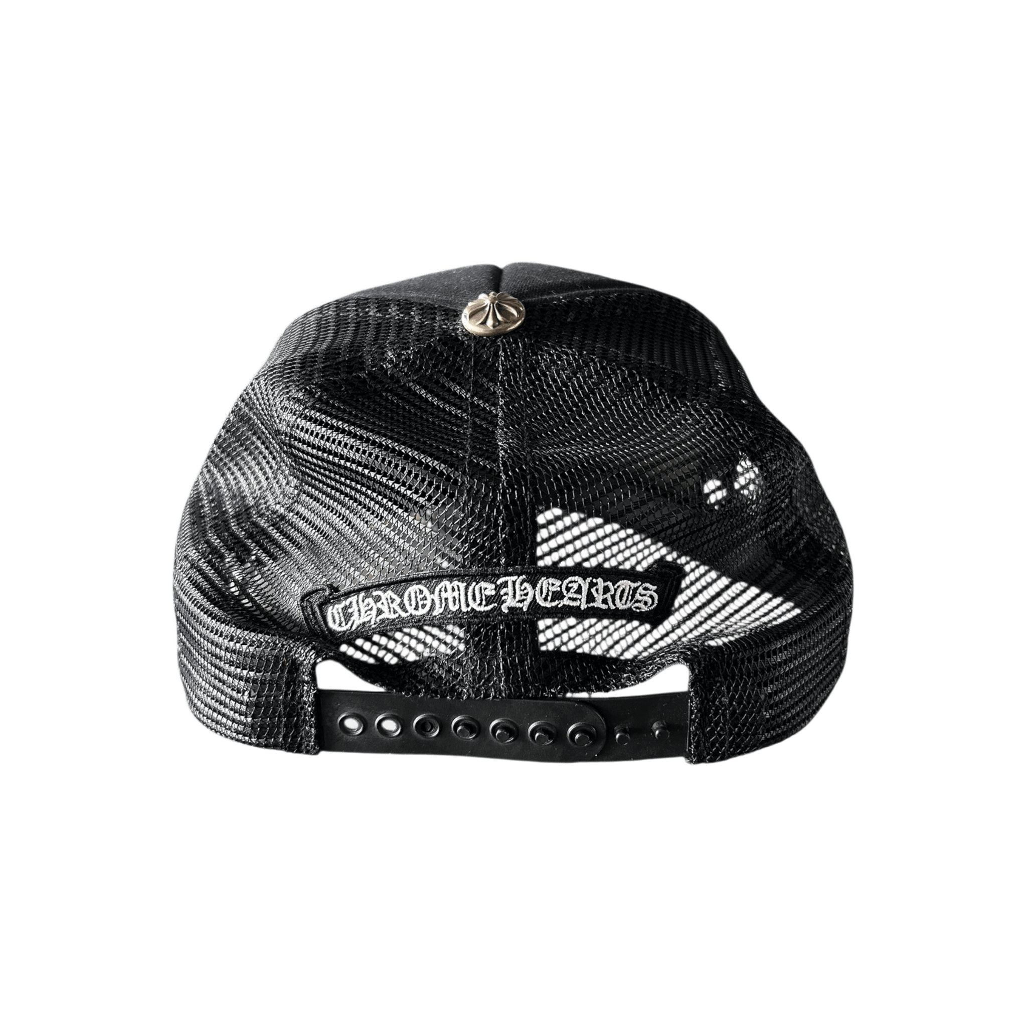 Chrome Hearts Matty Boy Black & Red Chomper Trucker Hat - Morely TrendsChrome Hearts Type here:)