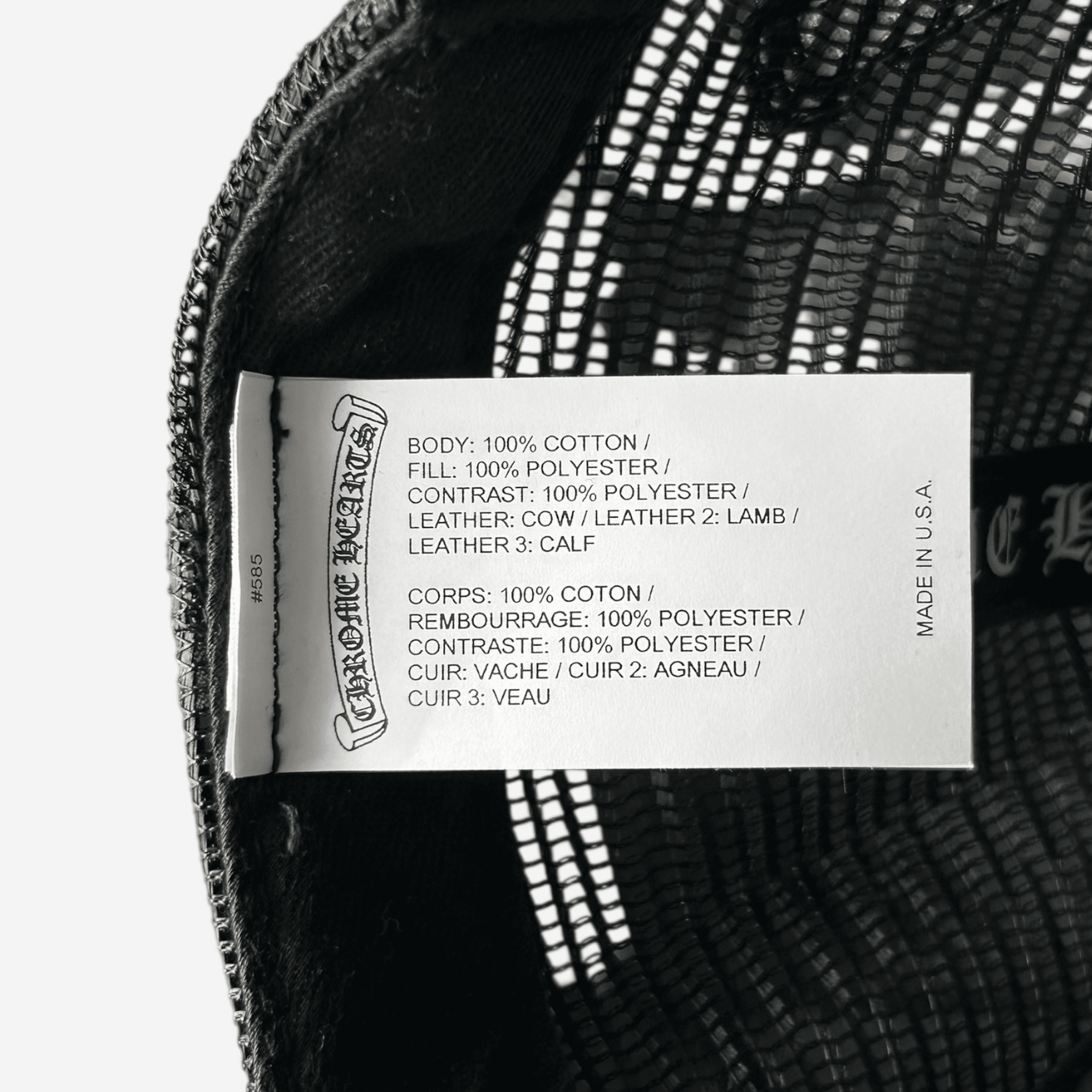 Chrome Hearts Matty Boy Black & Red Chomper Trucker Hat - Morely TrendsChrome Hearts Type here:)
