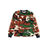 Chrome Hearts Matty Boy Camouflage Caution Longsleeve T-Shirt - Morely TrendsChrome Hearts Type here:)