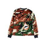 Chrome Hearts Matty Boy Camouflage Caution Longsleeve T-Shirt - Morely TrendsChrome Hearts Type here:)
