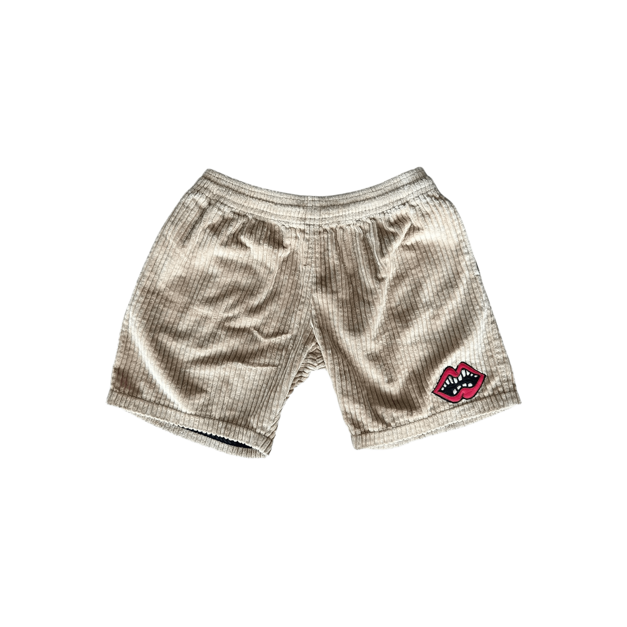 Chrome Hearts Matty Boy Tan Chomper Corduroy Shorts - Morely TrendsChrome Hearts Type here:)