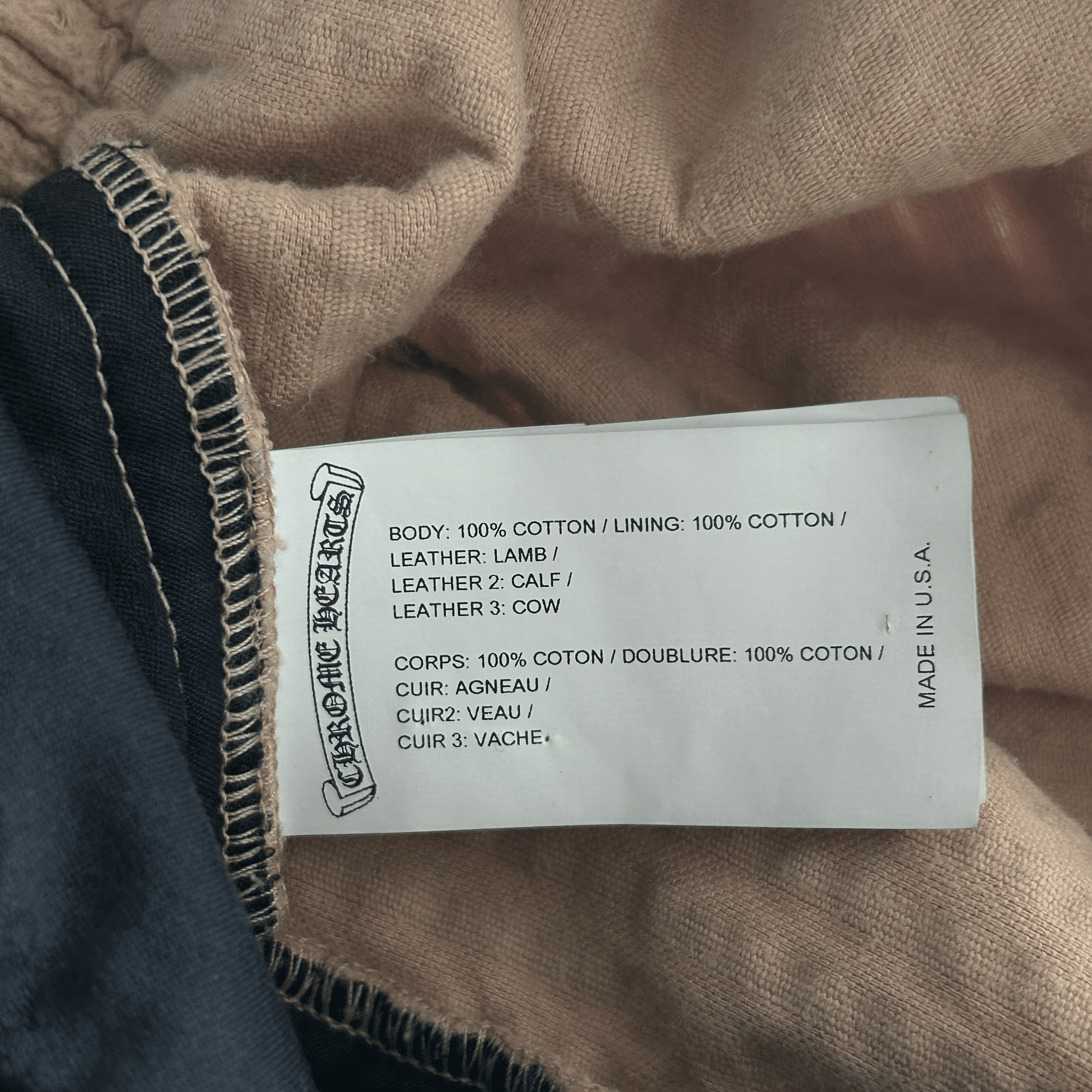 Chrome Hearts Matty Boy Tan Chomper Corduroy Shorts - Morely TrendsChrome Hearts Type here:)