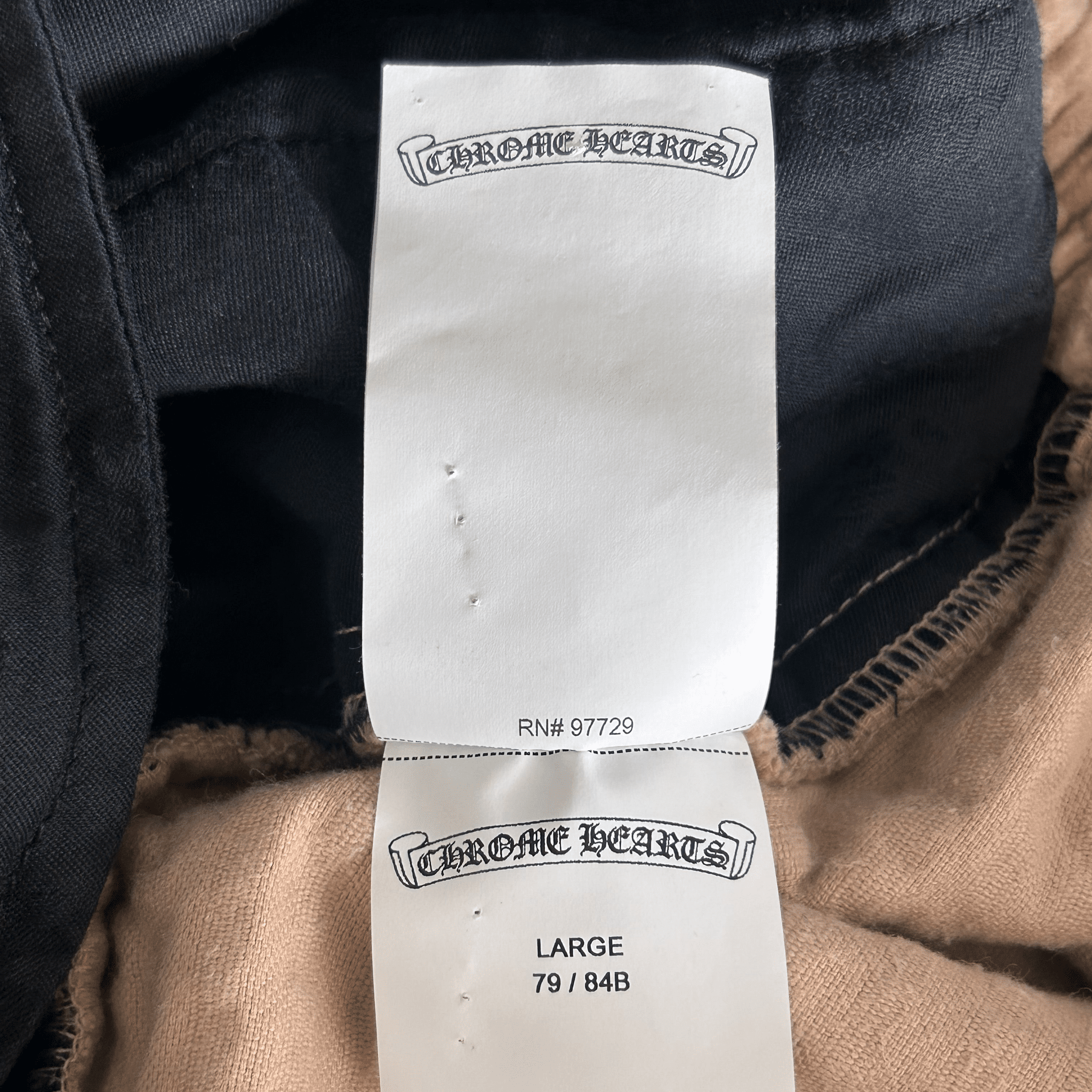 Chrome Hearts Matty Boy Tan Chomper Corduroy Shorts - Morely TrendsChrome Hearts Type here:)