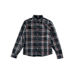 Chrome Hearts Navy Cross Jacquard Cashmere Button Up Shirt - Morely TrendsChrome Hearts Type here:)