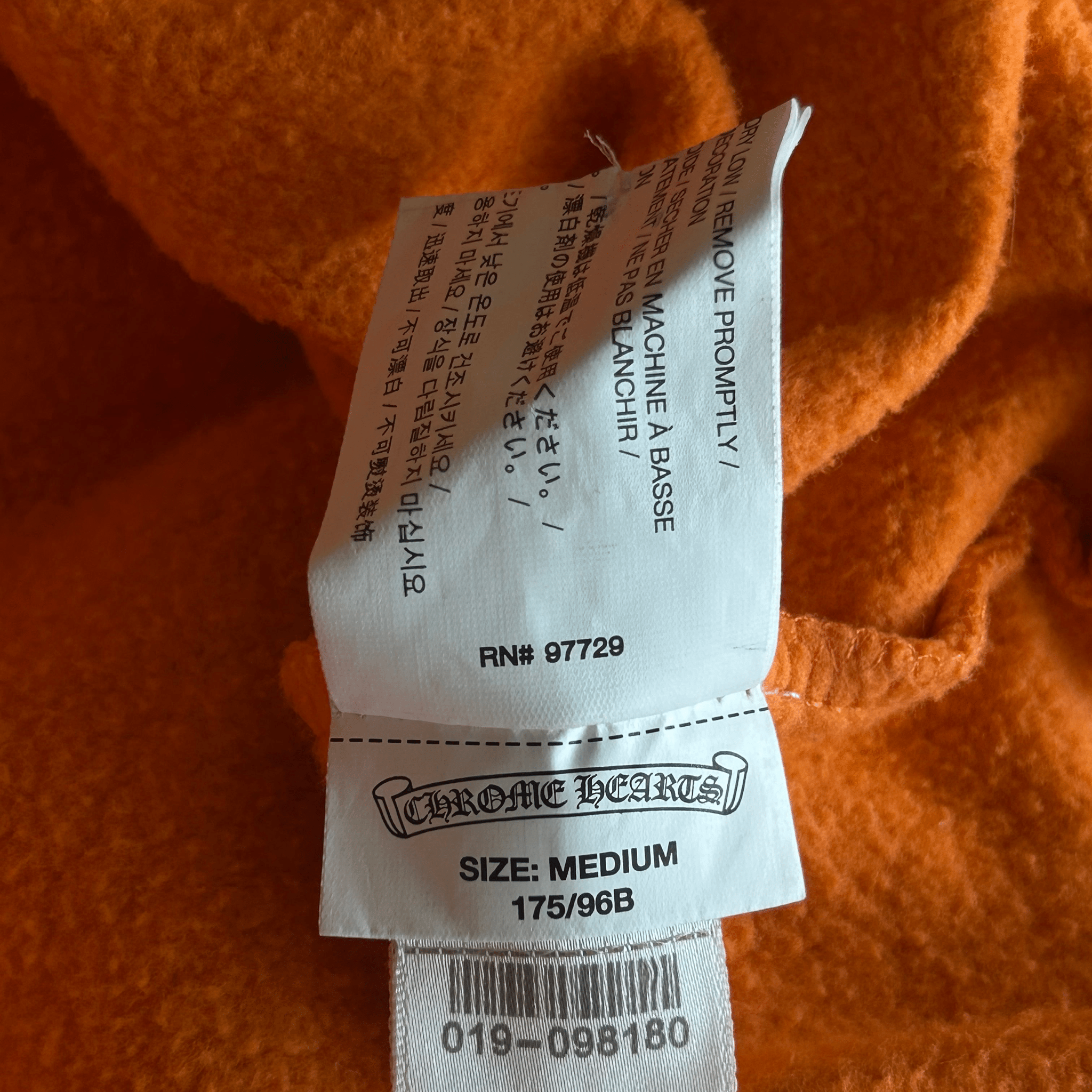 Chrome Hearts Off - White Orange & Black Scroll Logo Hoodie - Morely TrendsChrome Hearts Type here:)