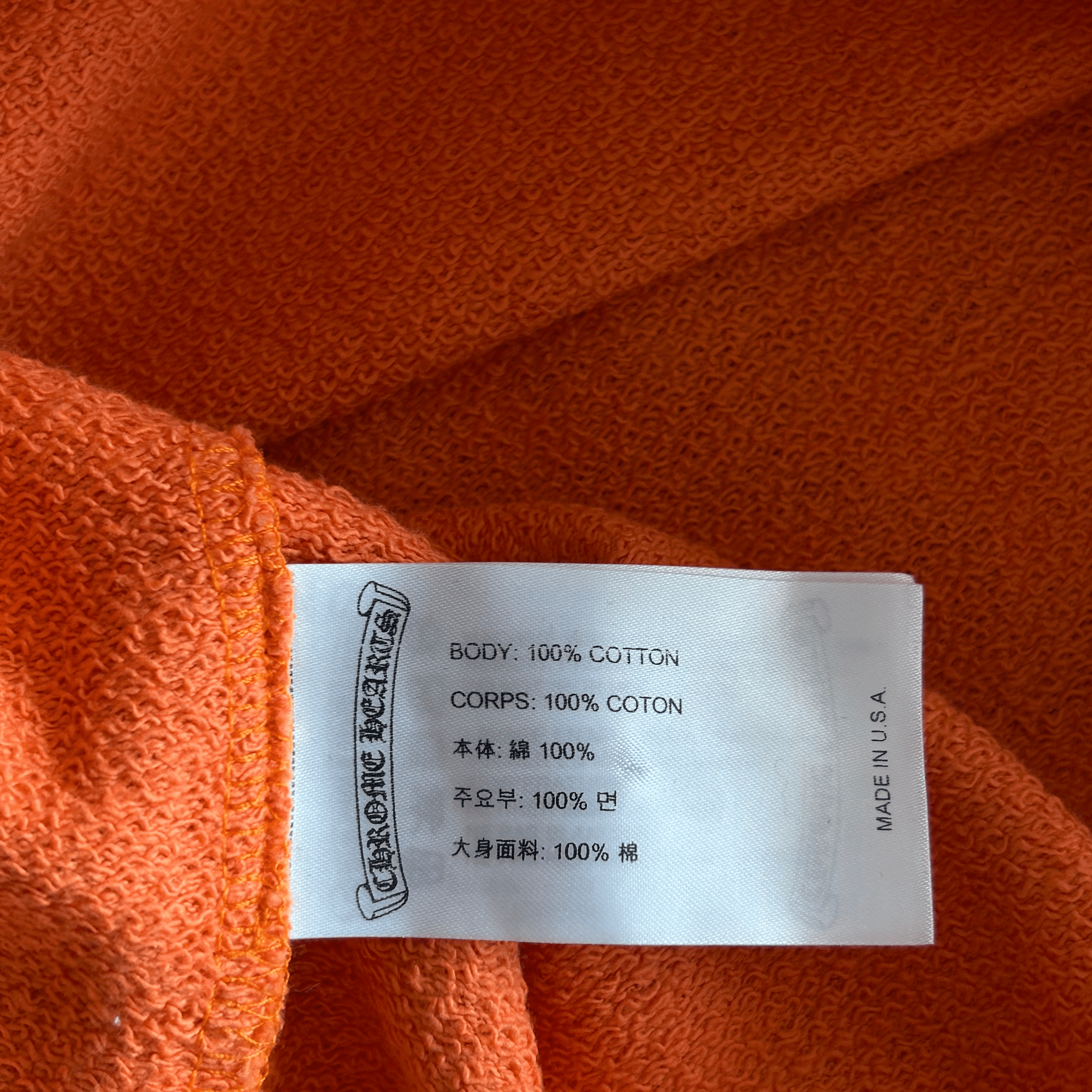 Chrome Hearts Orange & Black Dagger Logo Hoodie - Morely TrendsChrome Hearts Type here:)