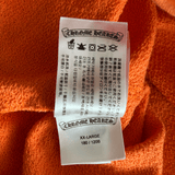 Chrome Hearts Orange & Black Dagger Logo Hoodie - Morely TrendsChrome Hearts Type here:)