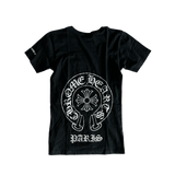 Chrome Hearts Paris Exclusive Horseshoe Logo T-Shirt - Morely TrendsChrome Hearts Type here:)