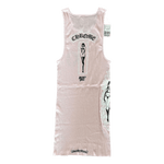 Chrome Hearts Pink & White Deadly Doll Tank Top - Morely TrendsChrome Hearts Type here:)