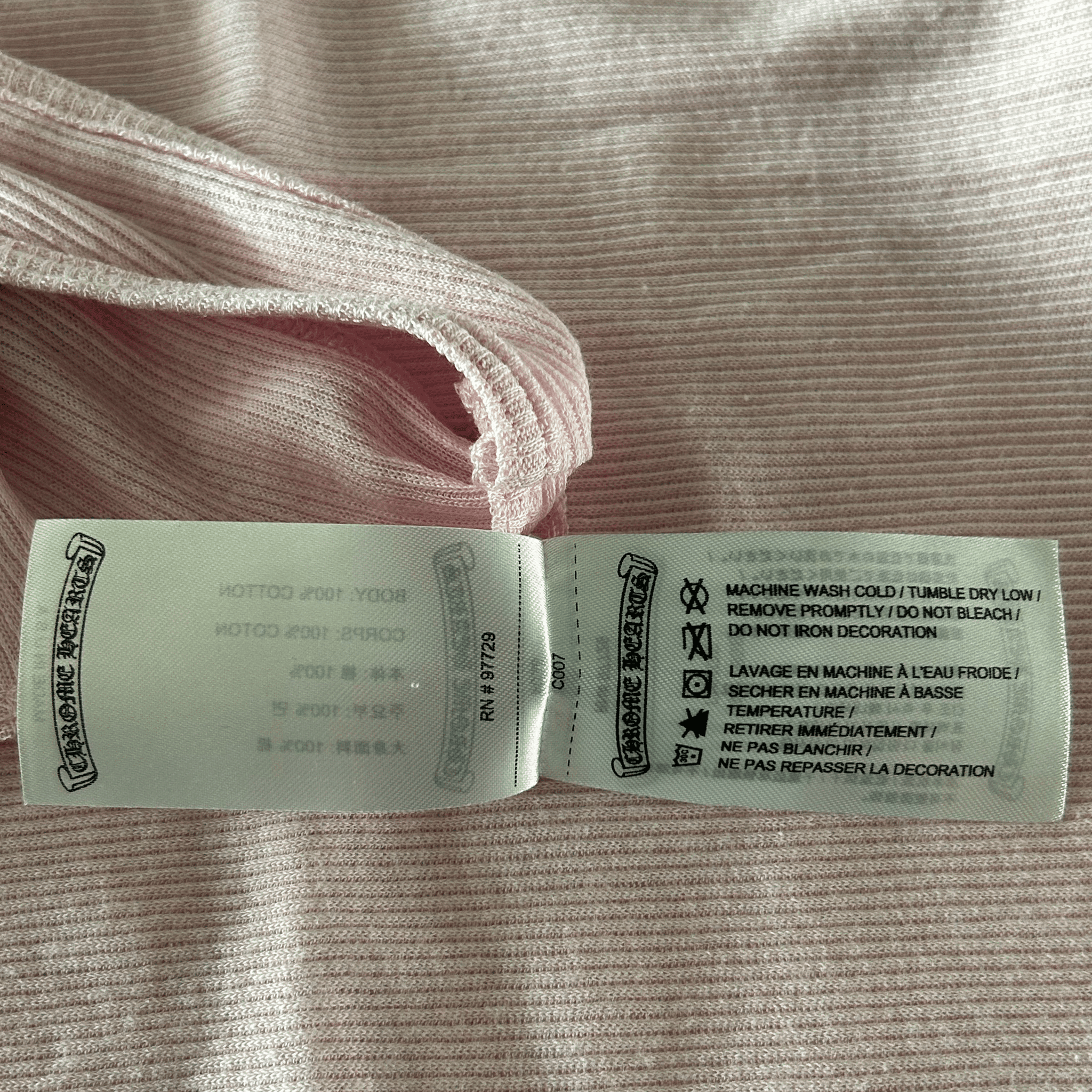 Chrome Hearts Pink & White Deadly Doll Tank Top - Morely TrendsChrome Hearts Type here:)