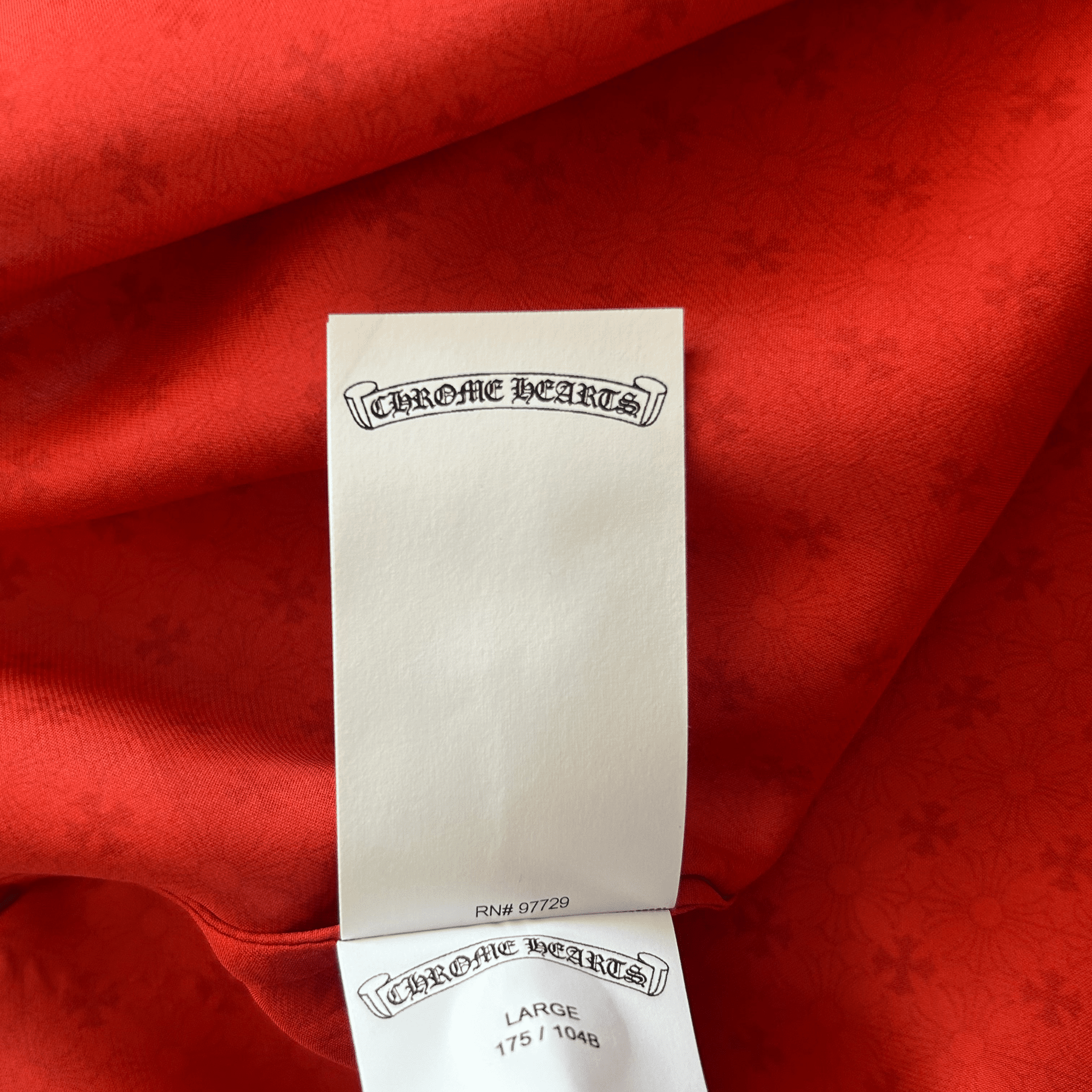 Chrome Hearts Red Cross Jacquard Silk Pajama Set - Morely TrendsChrome Hearts Type here:)