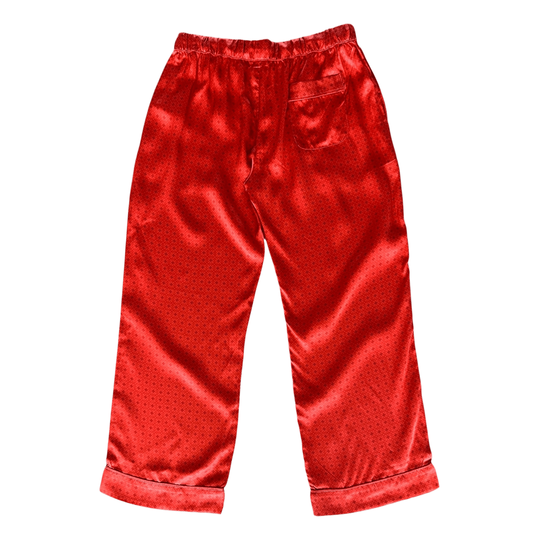 Chrome Hearts Red Cross Jacquard Silk Pajama Set - Morely TrendsChrome Hearts Type here:)