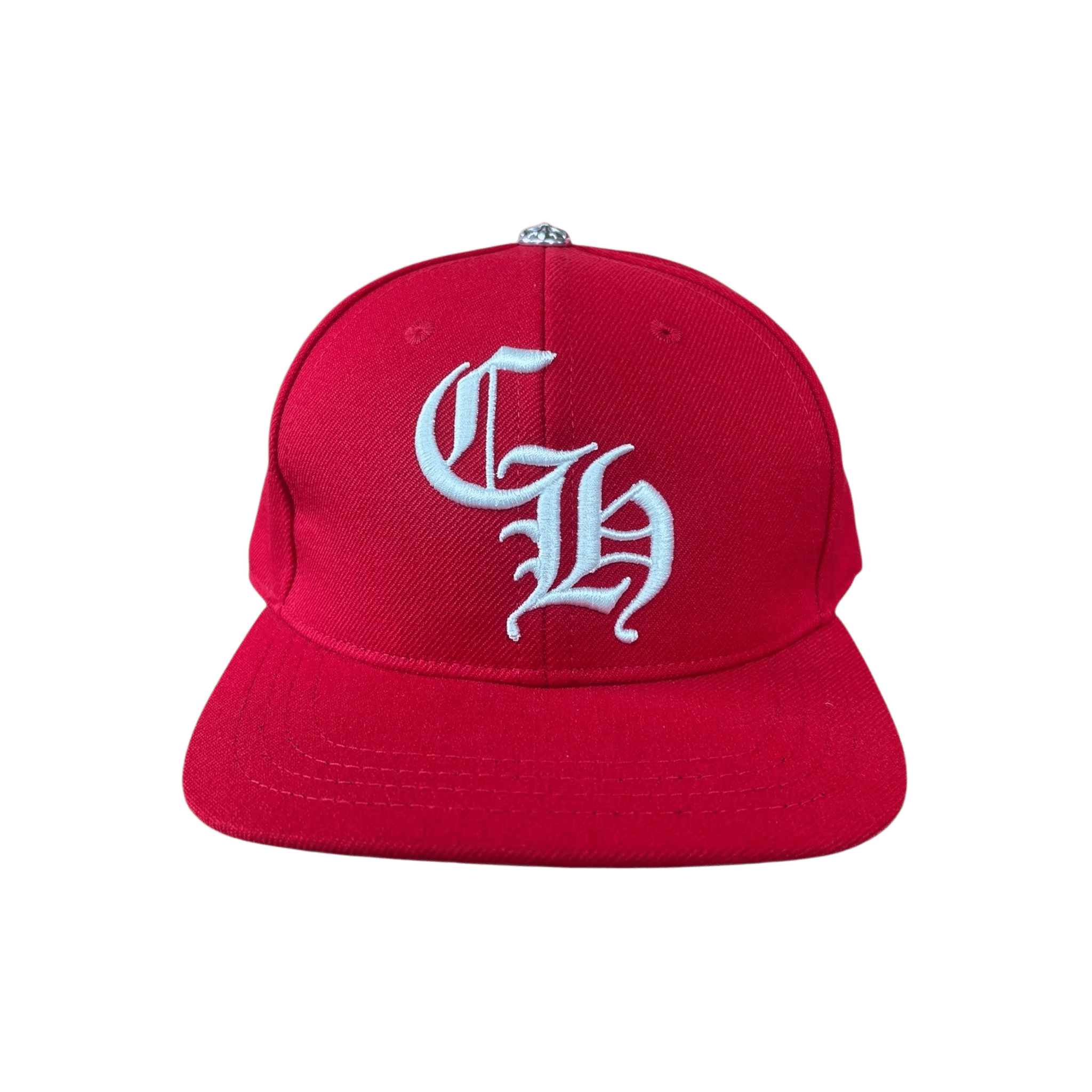 Chrome Hearts Red & White CH Logo Hat - Morely TrendsChrome Hearts Type here:)