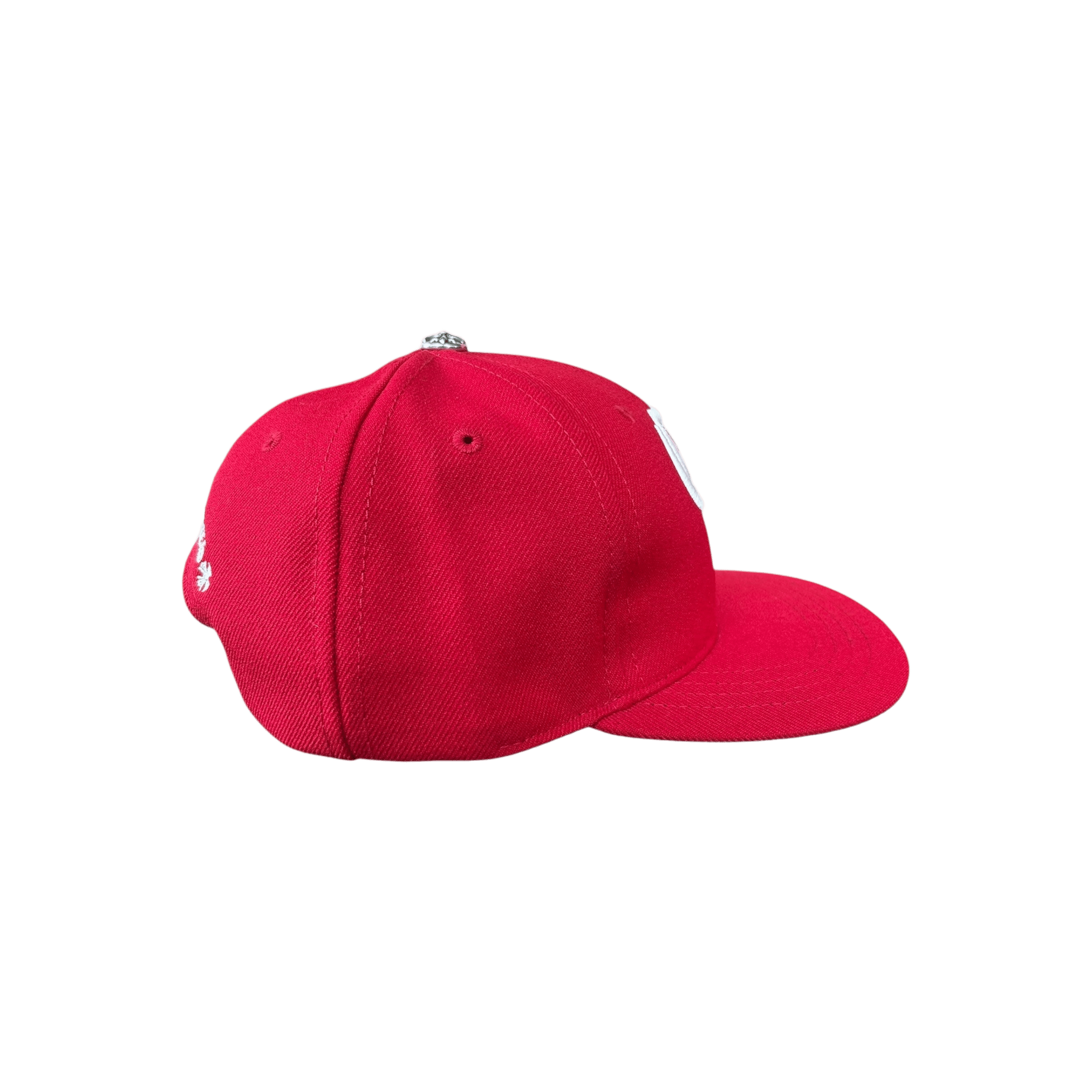 Chrome Hearts Red & White CH Logo Hat - Morely TrendsChrome Hearts Type here:)
