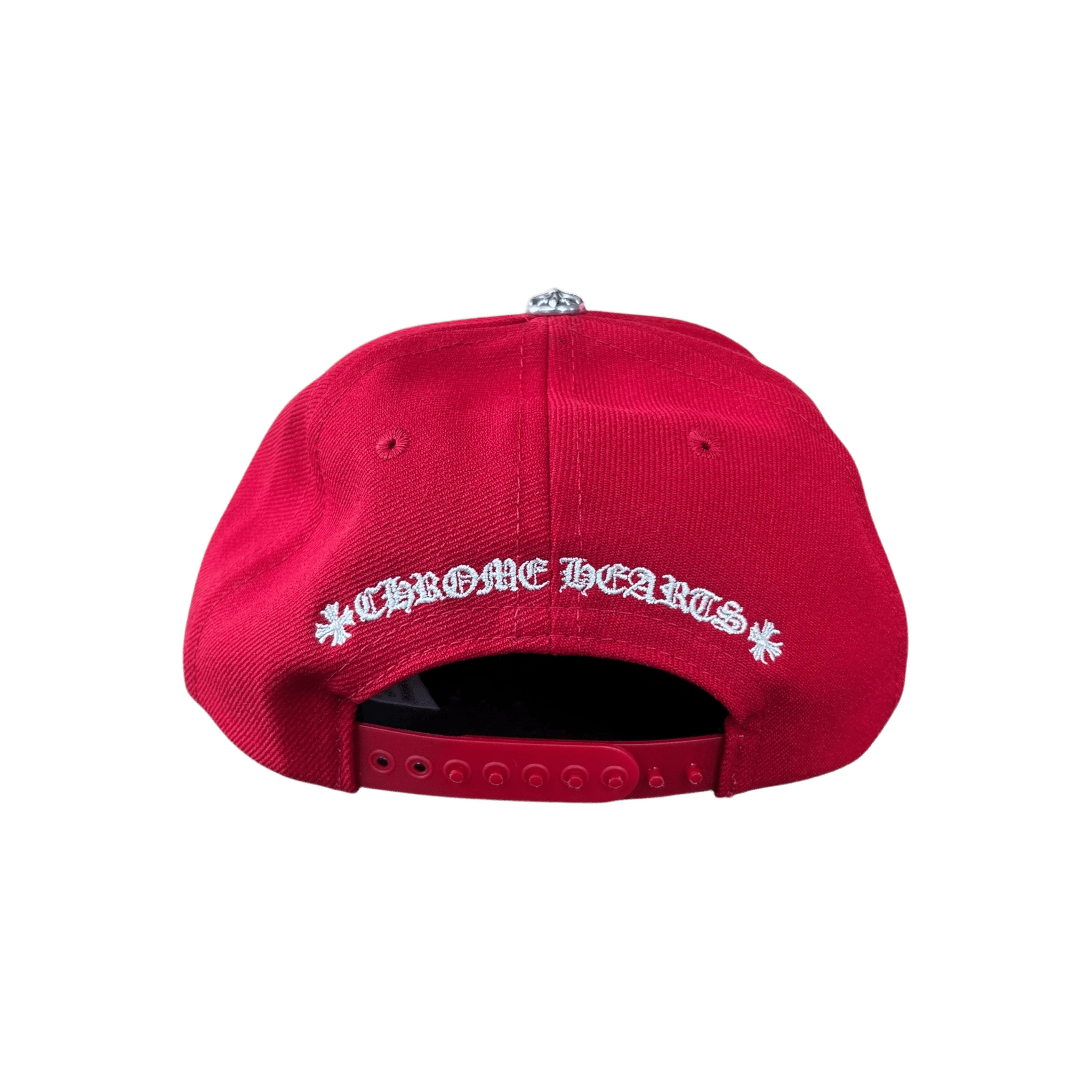 Chrome Hearts Red & White CH Logo Hat - Morely TrendsChrome Hearts Type here:)