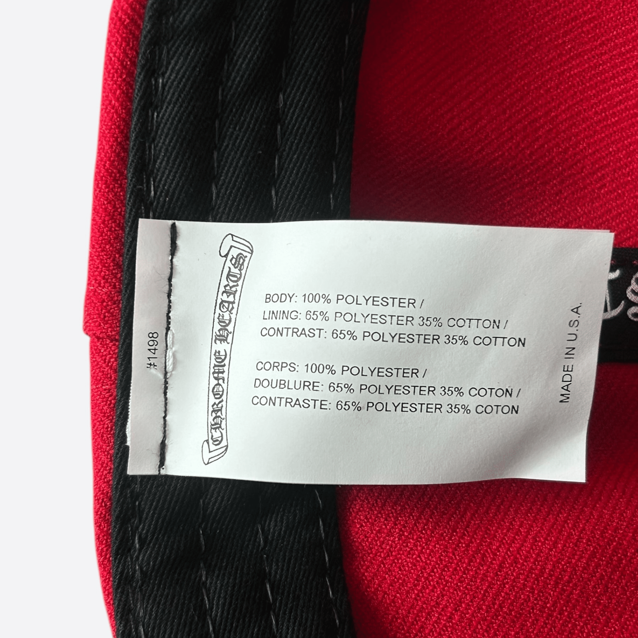 Chrome Hearts Red & White CH Logo Hat - Morely TrendsChrome Hearts Type here:)