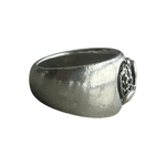 Chrome Hearts Silver & Black Diamond Heart Ring - Morely TrendsChrome Hearts Type here:)