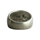 Chrome Hearts Silver & Black Diamond Heart Ring - Morely TrendsChrome Hearts Type here:)