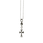 Chrome Hearts Silver Cross Ball Pendant Necklace - Morely TrendsChrome Hearts Type here:)