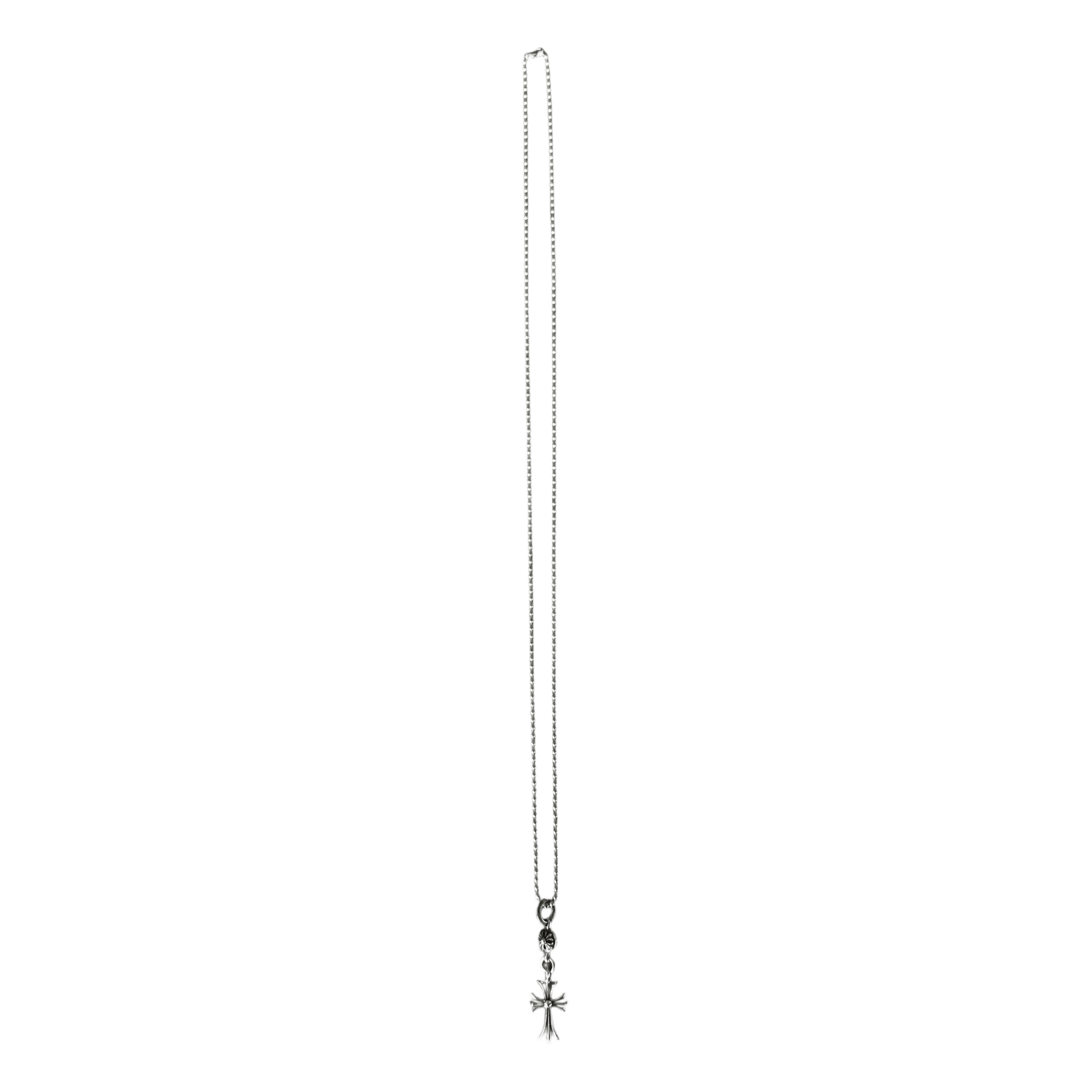 Chrome Hearts Silver Cross Ball Pendant Necklace - Morely TrendsChrome Hearts Type here:)