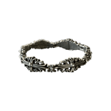 Chrome Hearts Silver Floral Cross Bracelet - Morely TrendsChrome Hearts Type here:)