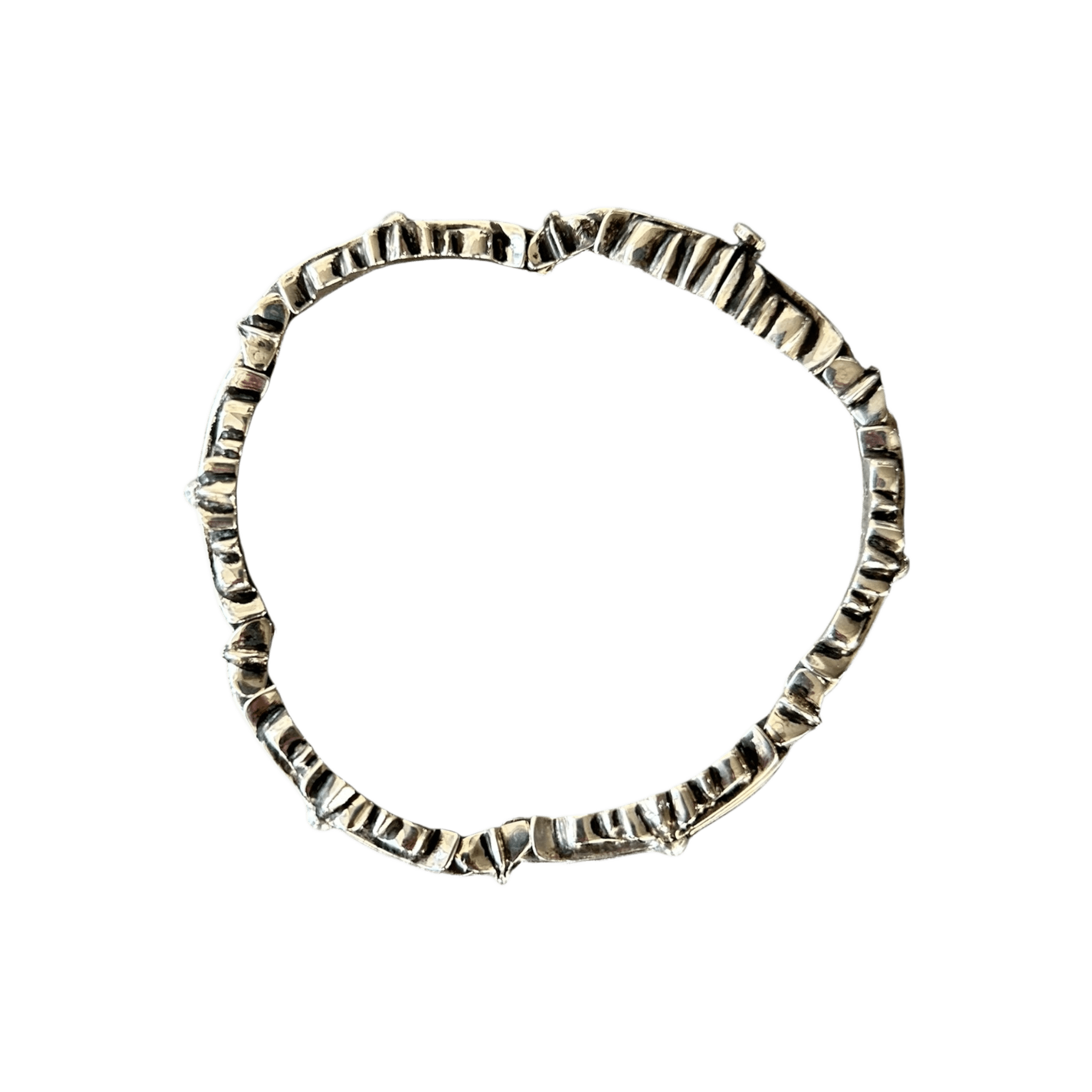 Chrome Hearts Silver Floral Cross Bracelet - Morely TrendsChrome Hearts Type here:)