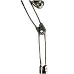 Chrome Hearts Silver Safety Pin Necklace - Morely TrendsChrome Hearts Type here:)