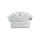 Chrome Hearts White & Black Embroidered Eyechart Logo Cropped T-Shirt - Morely TrendsChrome Hearts Type here:)