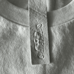 Chrome Hearts White & Black Embroidered Eyechart Logo Cropped T-Shirt - Morely TrendsChrome Hearts Type here:)
