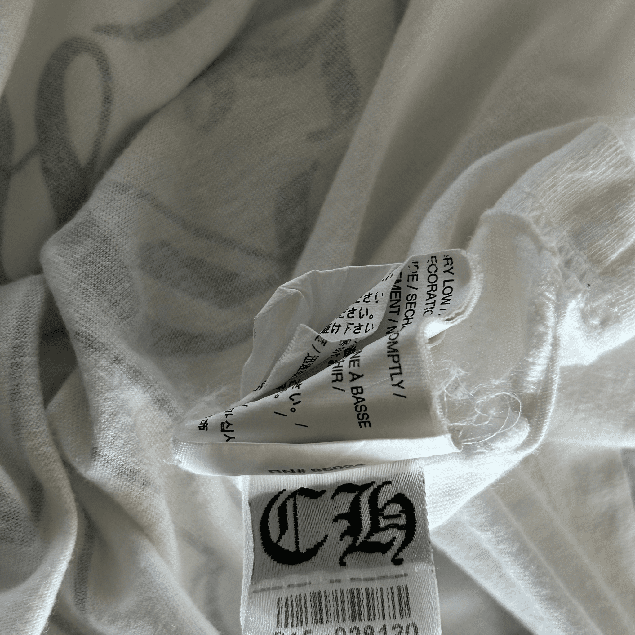 Chrome Hearts White & Black Hangzhou Exclusive Horseshoe Logo T-Shirt - Morely TrendsChrome Hearts Type here:)