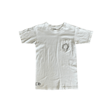 Chrome Hearts White & Black Horseshoe Scroll Logo T-Shirt - Morely TrendsChrome Hearts Type here:)