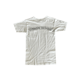 Chrome Hearts White & Black Horseshoe Scroll Logo T-Shirt - Morely TrendsChrome Hearts Type here:)
