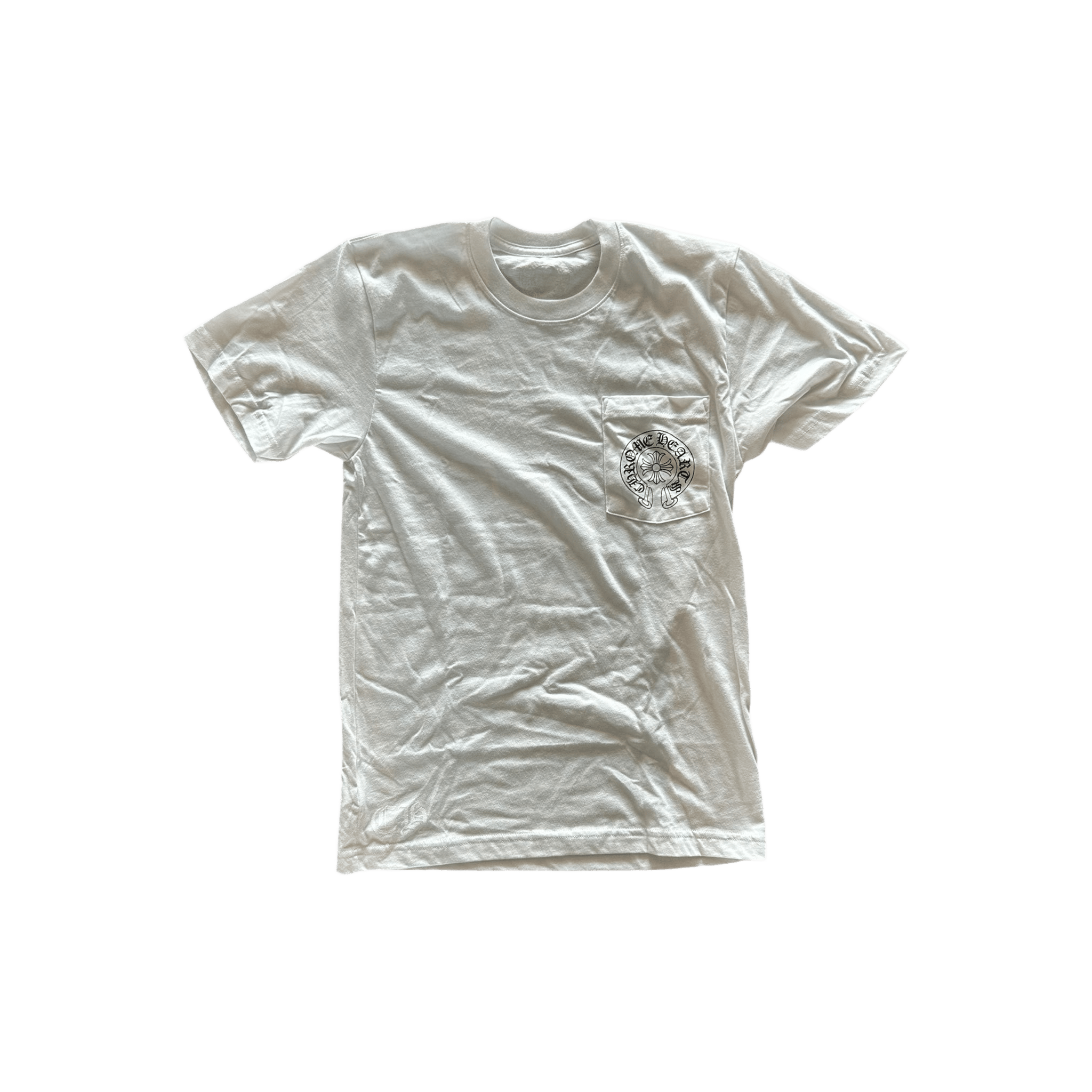 Chrome Hearts White & Black Miami Horseshoe Logo T-Shirt - Morely TrendsChrome Hearts Type here:)