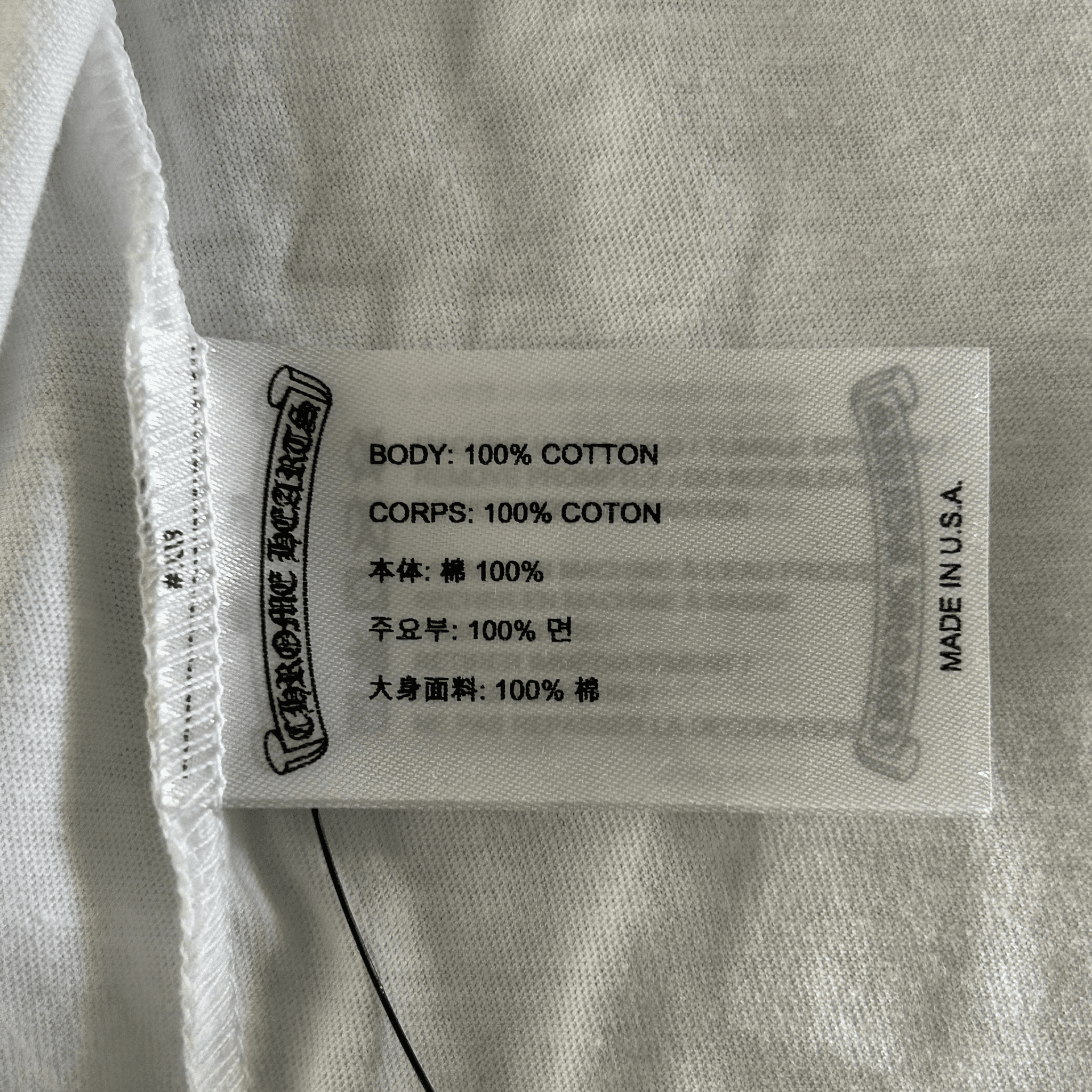 Chrome Hearts White & Black Miami Horseshoe Logo T-Shirt - Morely TrendsChrome Hearts Type here:)