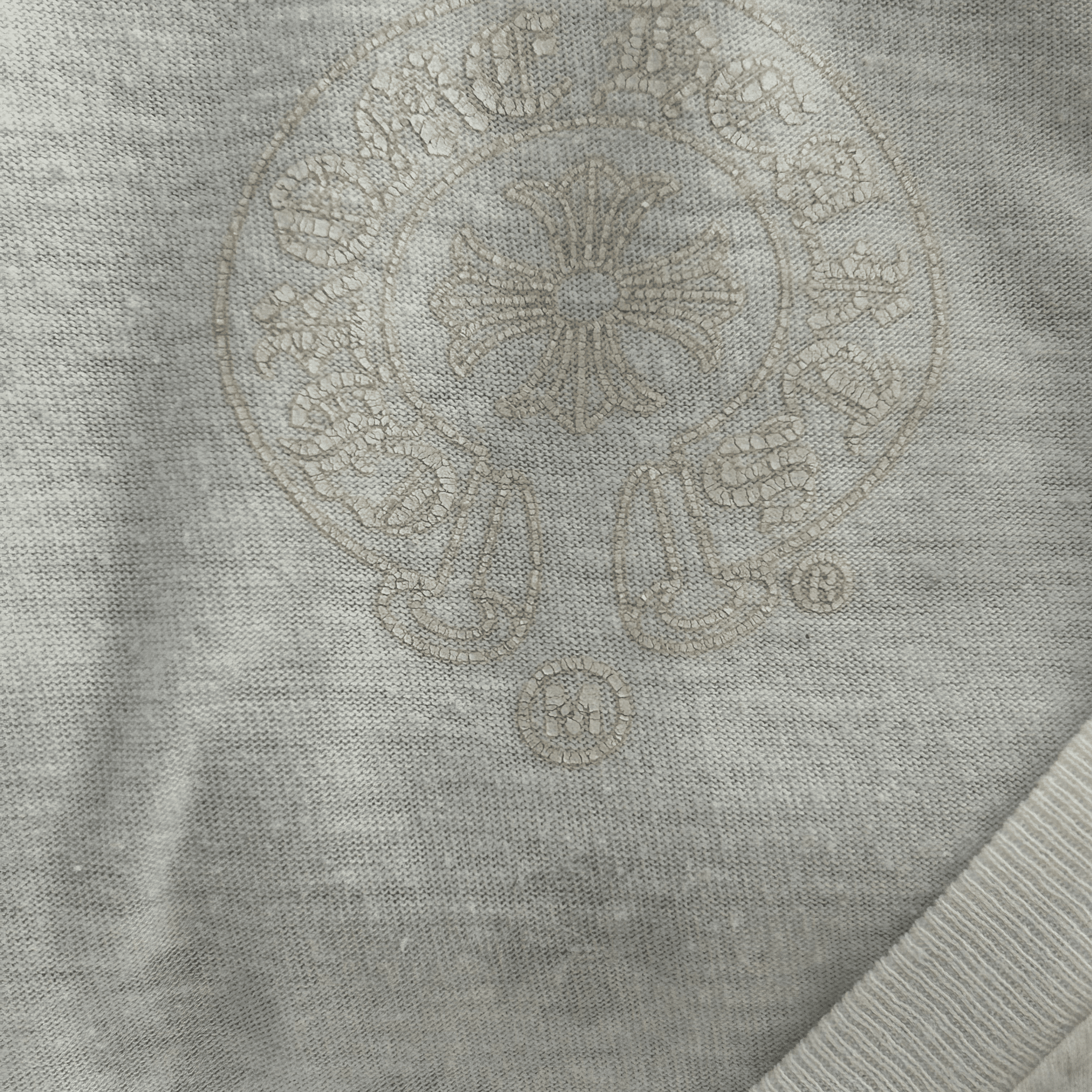 Chrome Hearts White & Black Spiral Cross Graphic T-Shirt - Morely TrendsChrome Hearts Type here:)