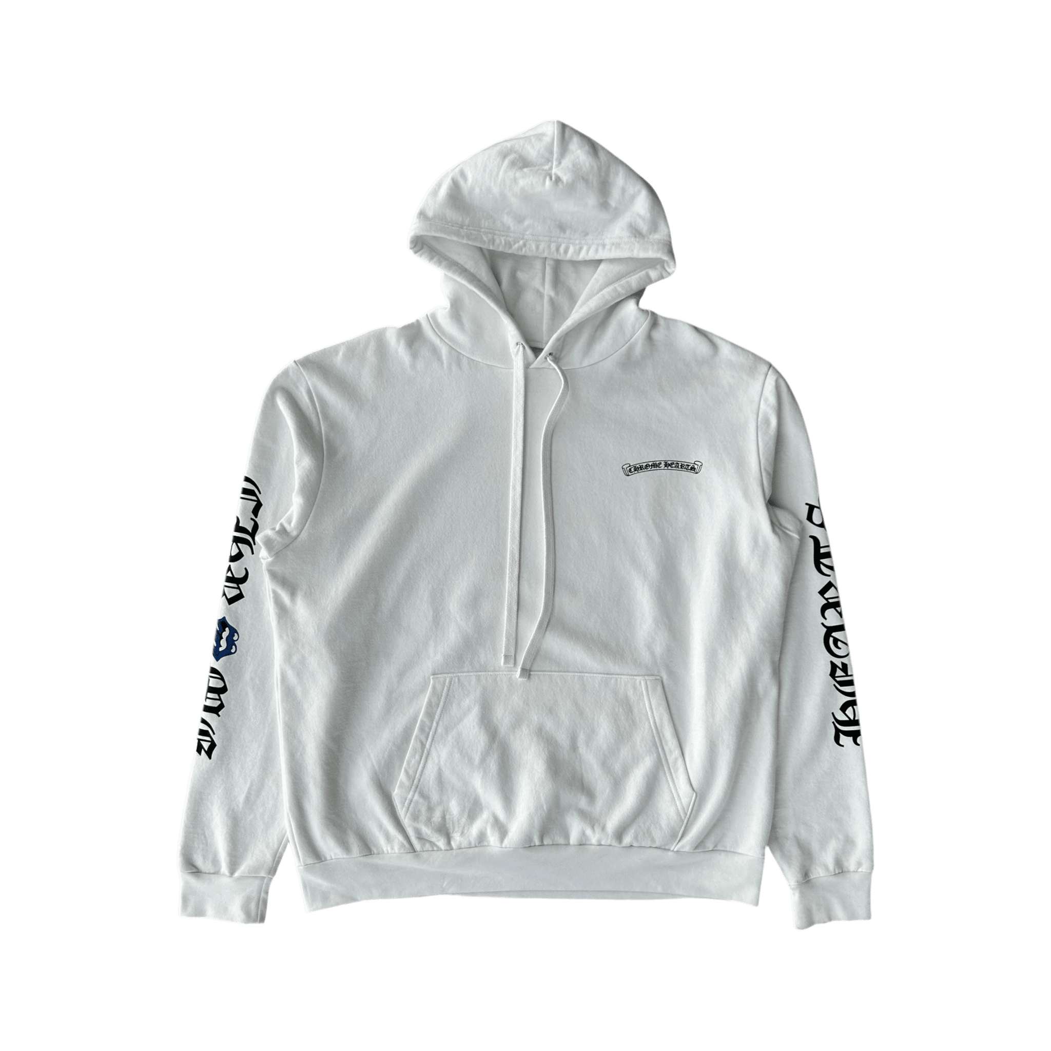 Chrome Hearts White & Blue Rolling Stones Hoodie - Morely TrendsChrome Hearts Type here:)