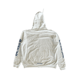 Chrome Hearts White & Blue Script Logo Zip Up Hoodie - Morely TrendsChrome Hearts Type here:)